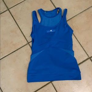 Adidas by Stella McCartney Blue Performance Tank Top